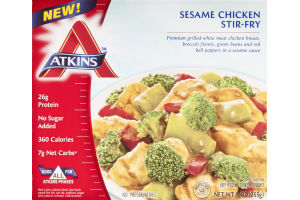 Atkins Sesame Chicken Stir-Fry