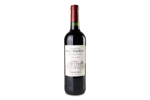 Вино ChateauHautPhilippon ч/сух12%0,75л