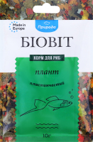 Корм для рыб пластинчатый Плант Биовит Природа м/у 10г