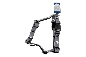 Шлея д/собак Сейф Лайф Сільвер нейлон з лапками світловідбиваюча 25мм 50-75см Тріксі