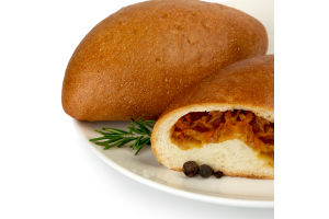 Пиріжок з капустою до посту,70г