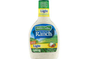 Hidden Valley Original Ranch Dressing, Light, 24 Ounces