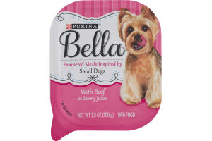 Purina Bella Pampered Meals Inspired by Small Dogs Beef