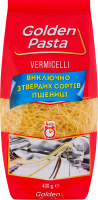 Вироби макаронні група А клас екстра Вермішель тонка коротка Golden Pasta м/у 400г