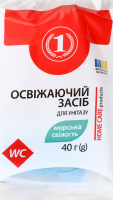 Засіб для унітазу освіжаючий кошик Морська свіжість ТМ "1" 40г