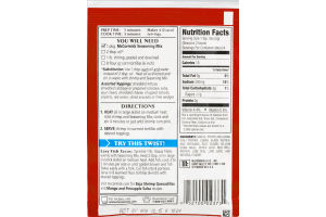 McCormick Shrimp Taco Seasoning Mix Zesty Garlic