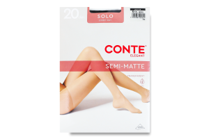 Колготки жіночі Conte elegant Solo 20den 5 nero