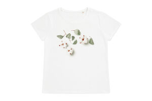 Футболка жін Sol's Pioneer Cotton Flowers білийXXL