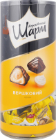 Цукерки Королівський шарм з вершковим кремом 235г тубус АВК