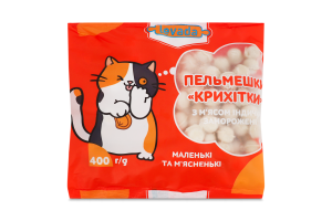 Пельмешки заморожені з м'ясом індички Крихітки Levada м/у 400г