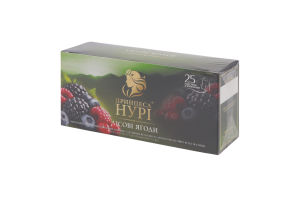 Лісові ягоди 1,5гх25шт.х24п. пакет "Принцесса Нури" ОУ