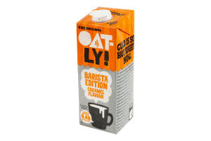 Напій вівсяний зі смаком карамелі Barista Edition Oatly! т/п 1л