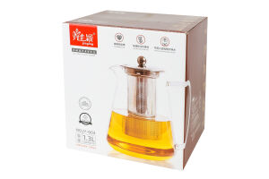 Заварник стекло 1.3л №KYYW048 Greenwich Products Co. Limited 1шт