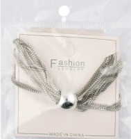 Браслет металевий 18-20см в асортименті FHF1623