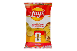 Чипсы картофельные Сыр с испанским характером Lay's м/у 95г