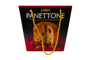 Кекс Панеттоне с черным шоколадом и вишней Цар хліб к/у 450г