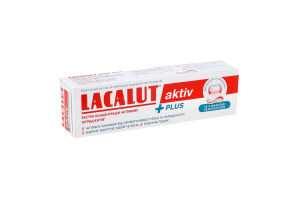 Паста зубна Plus Aktiv Lacalut 75мл