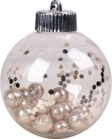 Прикраса ялинкова Куля з кулями 8см 833908