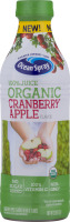 Ocean Spray 100% Organic Cranberry Apple
