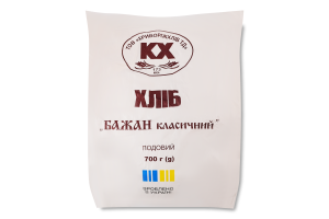 Хліб подовий Бажан класичний Формула смаку м/у 700г