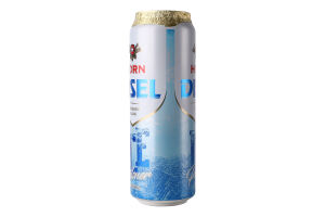 Пиво 0.568л 4.7% светлое фильтрованное пастеризованное Ice Pilsner Horn Disel ж/б