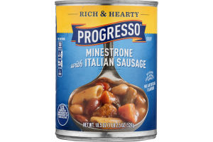 Progresso Rich & Hearty Minestrone with Italian Sausage Soup