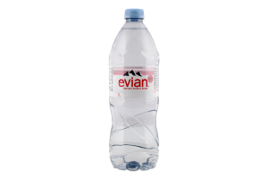 Вода мінеральна негазована Evian п/пл 1л