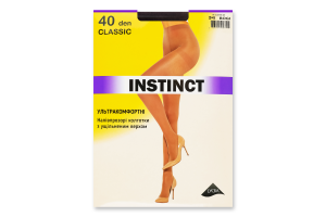 Колготки жіночі Instinct Classic 40den 2 bogi