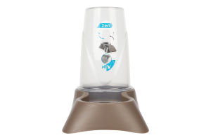 Диспенсер для води Petmax Stella коричневий 0,65л