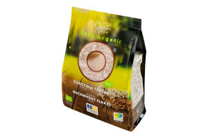 Пластівці гречані миттєвого приготування органічні Galeks Agro м/у 300г