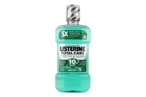 Ополаскиватель для полости рта Защита зубов и десен Total care Listerine 500мл