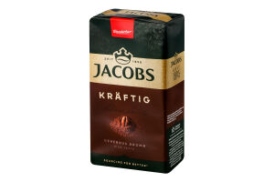 Кофе натуральный жареный молотый Kraftig Jacobs м/у 250г