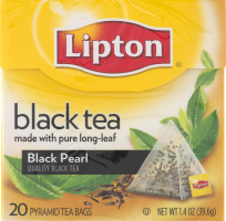 Lipton Black Tea Pyramid Tea Bags Black Pearl - 20 CT