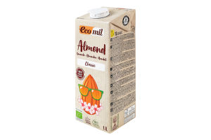 Напиток растительный органический из миндаля Classic Ecomil т/п 1л