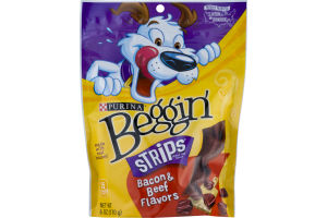 Purina Beggin' Strips Bacon & Beef Flavors
