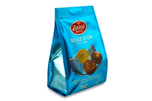 Цукерки Zaini Boule D'or з молоч кремом з мол шок