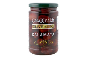 Оливки с косточкой Kalamata Casa Rinaldi с/б 300г
