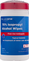 CareOne 70% Isopropyl Alcohol Wipes - 40 CT