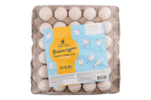 Яйця курячі Файна курка С2 30шт Квочка