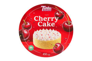 Торт бисквитный Cherry cake Tarta к/у 450г
