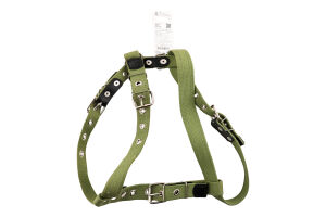 Шлея д/середніх порід собак з бавовняної стрічки 25мм А47-72см В68-80см 0637 Коллар