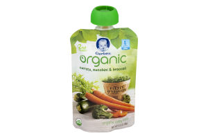 Gerber Organic Baby Food Carrots, Zucchini & Broccoli