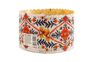 Форма для випікання для виробів з тіста паперова 130х85мм Вишиванка ТОВ РКСП 1шт