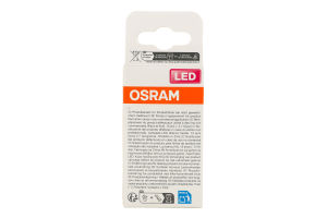 Лампа філаментна ЛЕД 3,4W E14 4000K P40 Osram