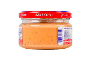 Ікра атлантичних риб з сьомгою копченою в соусі Veladis c/б 160г