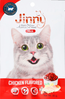 Ласощі д/котів Палички з смаком курки 35г Jinny
