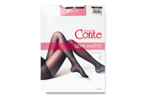 Колготки женские Conte elegant Solo 40den 5 nero