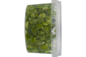 Ahold Diced Peppers Green