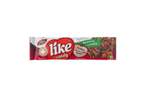 Цукерки "Like" з волоськими горіхами, курагою та чорносливом на фруктозі ф. 40г/30шт
