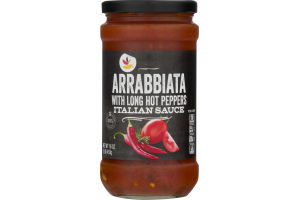 Ahold Italian Sauce Arrabbiata with Long Hot Peppers